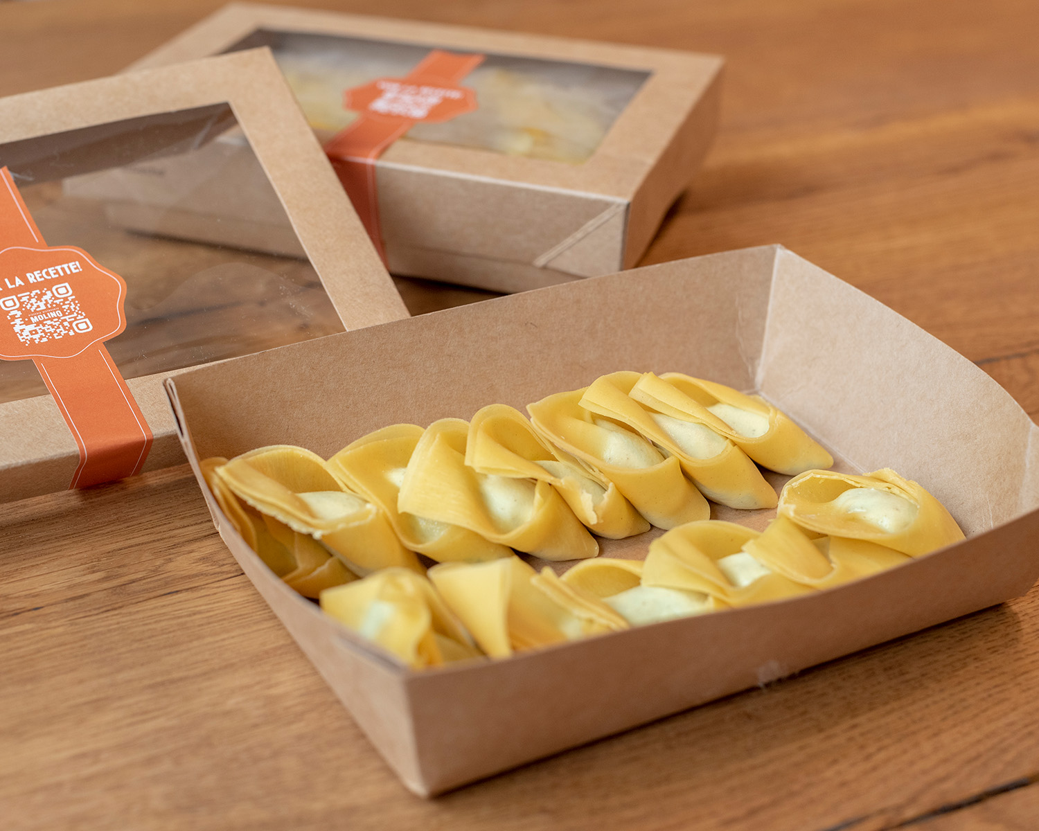 Hausgemachte Pasta zum mitnehmen